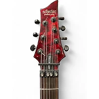 Used Schecter Guitar Research C1 Apocalypse Red Solid Body Electric Guitar