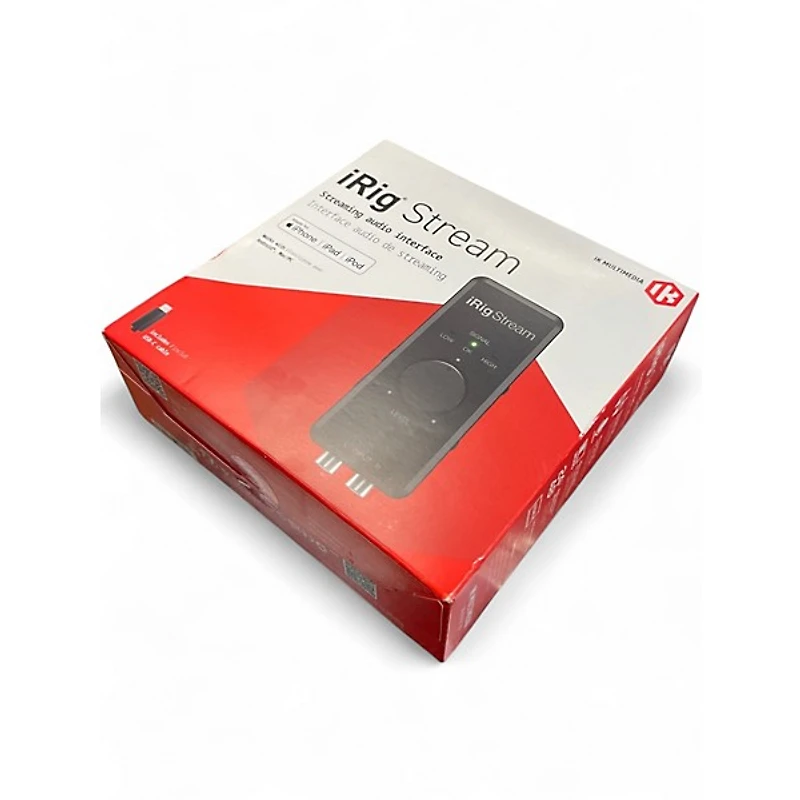 Used IK Multimedia iRig Stream Audio Interface
