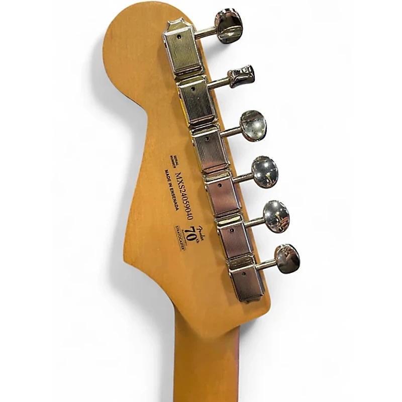 Used Fender PLAYER II STRATOCASTER HSS Black Solid Body Electric Guitar