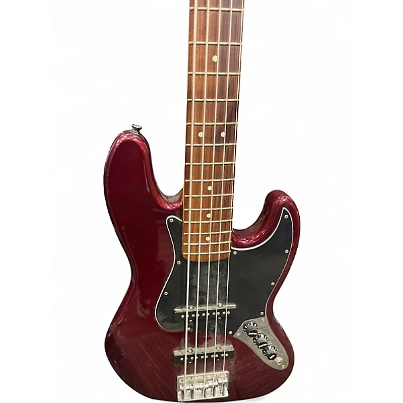 Used Fender Player Jazz Bass V Midnight Wine Electric Bass Guitar