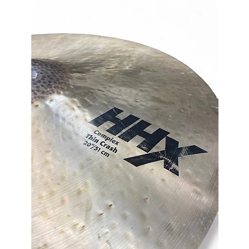 Used SABIAN 20in HHX Complex Thin Crash Cymbal