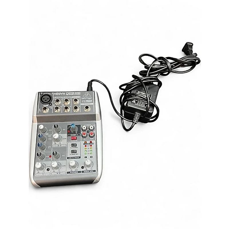 Used Behringer Xenyx Q502USB Unpowered Mixer