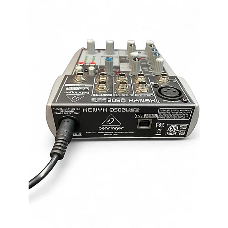Used Behringer Xenyx Q502USB Unpowered Mixer