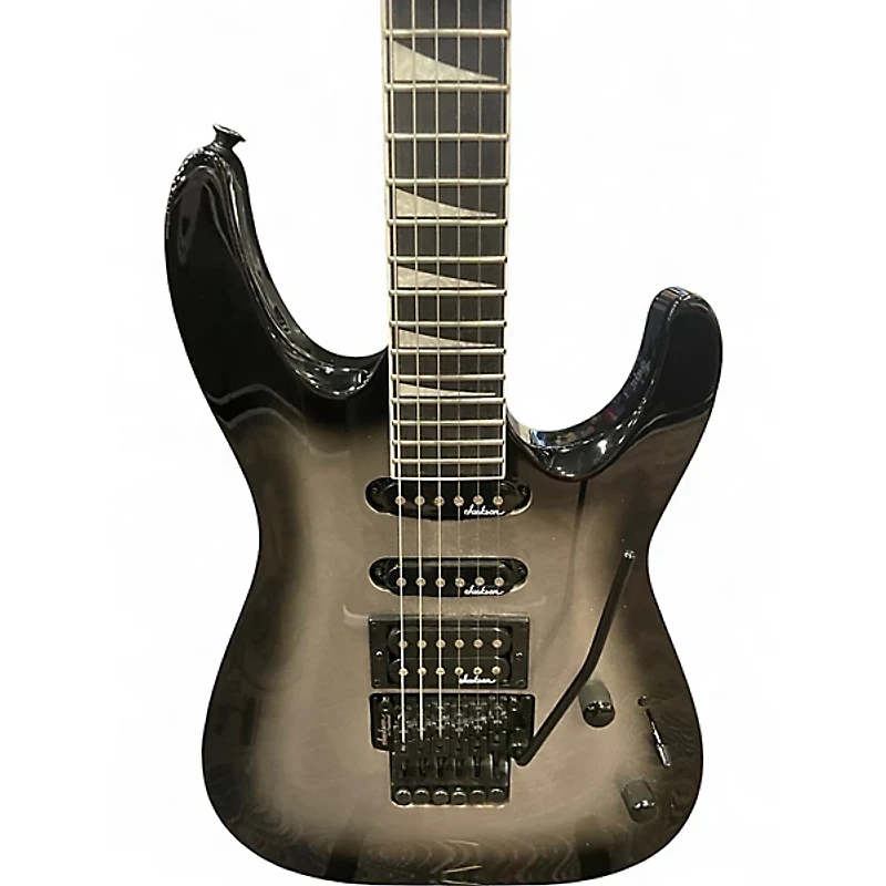 Used Jackson JS34 DKA Silverburst Solid Body Electric Guitar