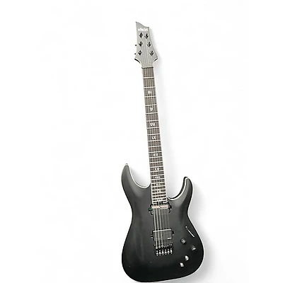 Used Schecter Guitar Research C-1 S HT SLS Elite Evil Twin Satin Black Solid Body Electric Guitar