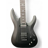 Used Schecter Guitar Research C-1 S HT SLS Elite Evil Twin Satin Black Solid Body Electric Guitar