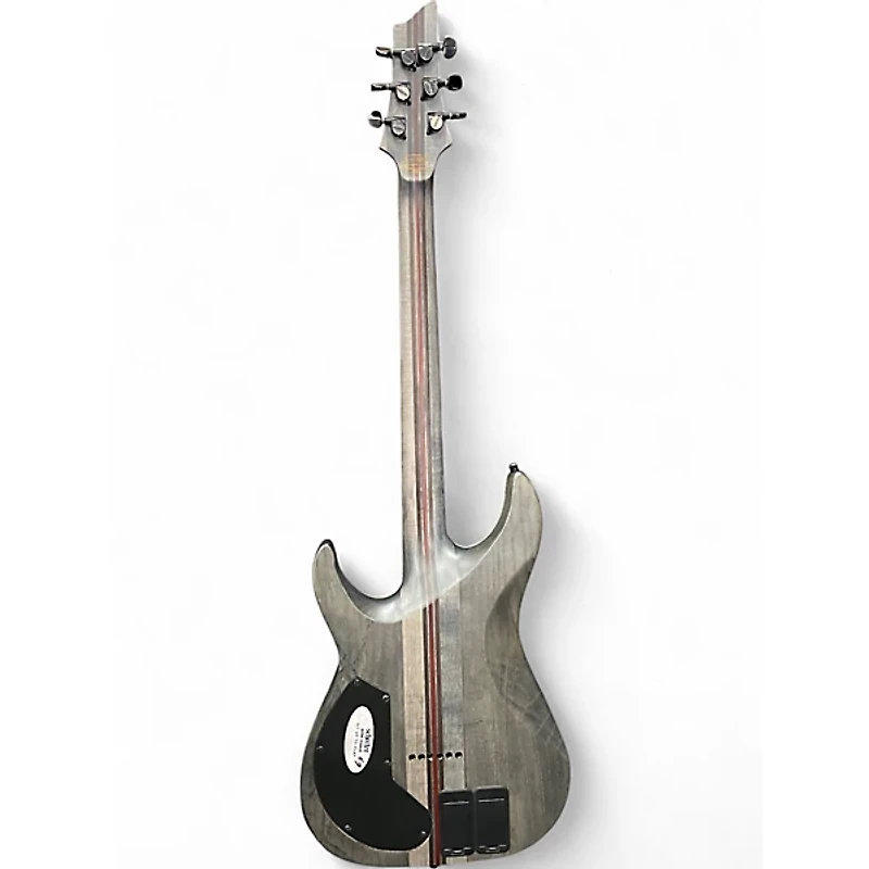 Used Schecter Guitar Research C-1 S HT SLS Elite Evil Twin Satin Black Solid Body Electric Guitar