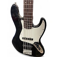 Used Squier Affinity Jazz Bass V 5 String Black Electric Bass Guitar