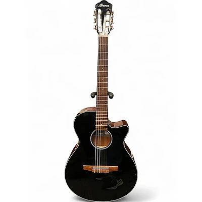 Used Ibanez AEG50N Black Classical Acoustic Guitar