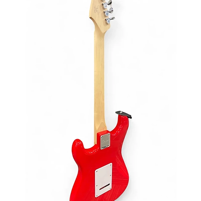 Used Squier Standard Stratocaster Cherry Solid Body Electric Guitar