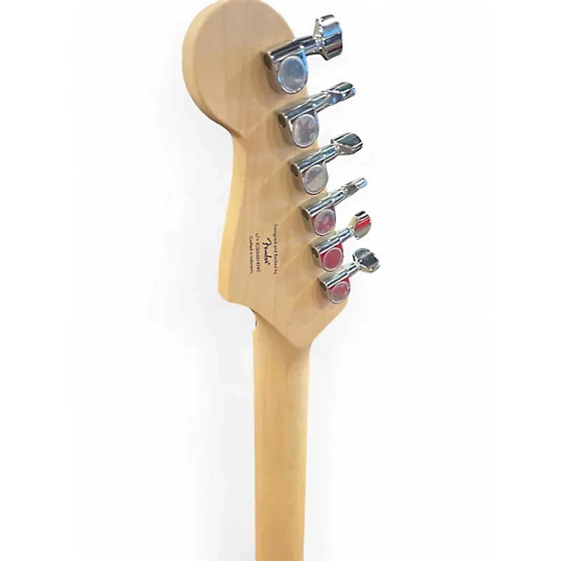 Used Squier Standard Stratocaster Cherry Solid Body Electric Guitar