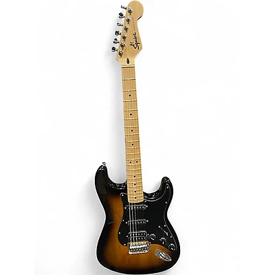 Used Squier Sonic HSS Stratocaster Sunburst Solid Body Electric Guitar