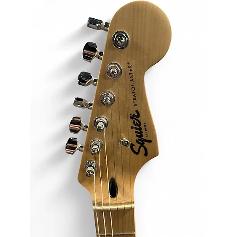 Used Squier Sonic HSS Stratocaster Sunburst Solid Body Electric Guitar