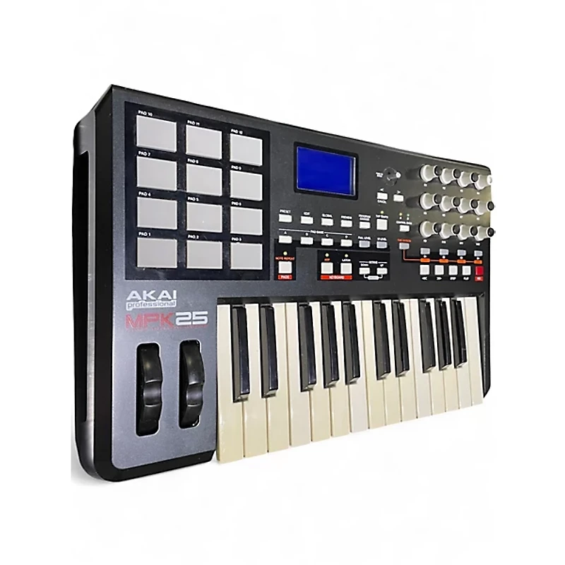 Used Akai Professional MPK25 25 Key MIDI Controller