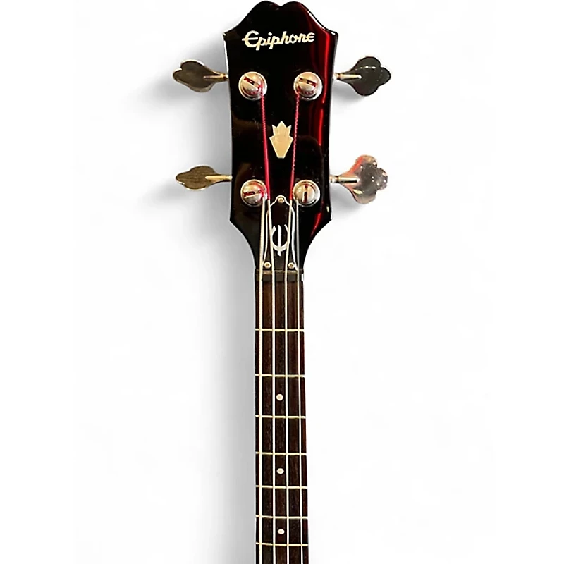 Used Epiphone EB0 CHERRY RED Electric Bass Guitar