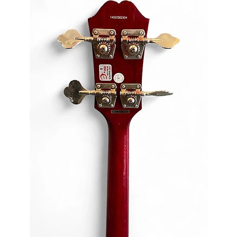 Used Epiphone EB0 CHERRY RED Electric Bass Guitar