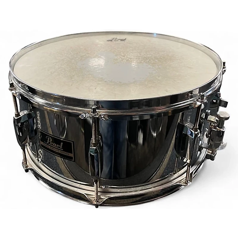 Used Pearl 14X6.5 EXPORT SNARE Chrome Drum