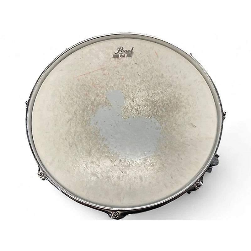 Used Pearl 14X6.5 EXPORT SNARE Chrome Drum