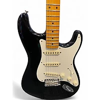 Used Fender Artist Series Eric Johnson Stratocaster Black Solid Body Electric Guitar