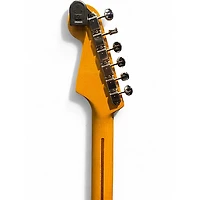 Used Fender Artist Series Eric Johnson Stratocaster Black Solid Body Electric Guitar