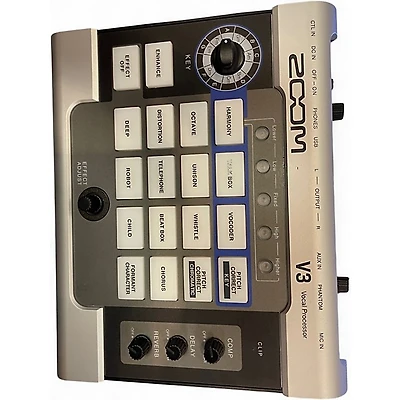 Used Zoom V3 VOCAL PROCESSOR Effect Processor