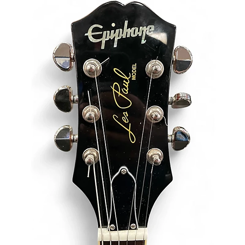 Used Epiphone Les Paul Classic Lemonburst Solid Body Electric Guitar