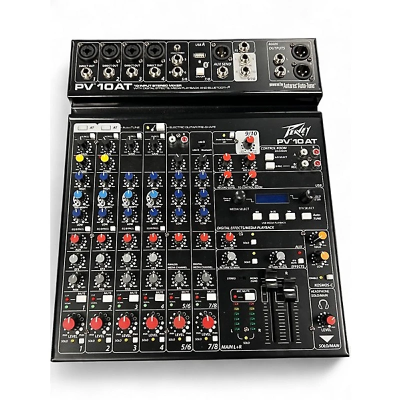 Used Peavey PV 10 AT Unpowered Mixer