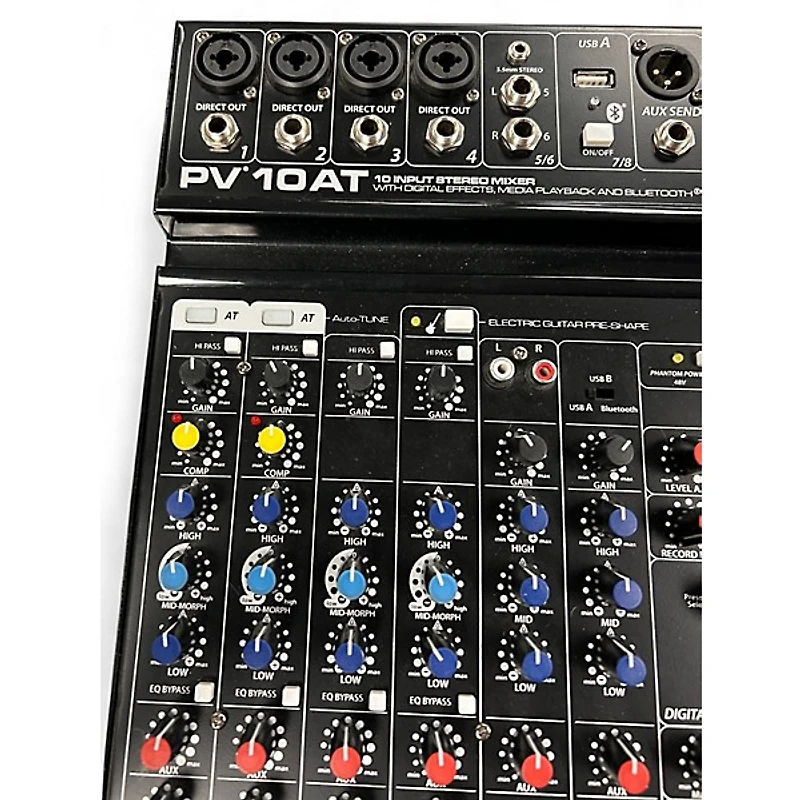 Used Peavey PV 10 AT Unpowered Mixer
