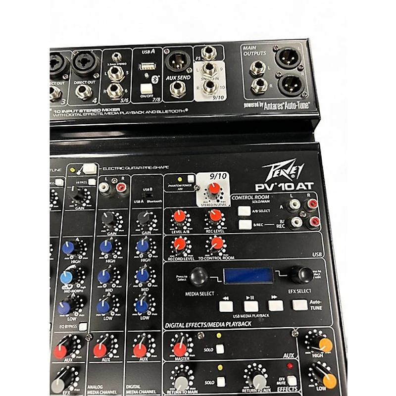 Used Peavey PV 10 AT Unpowered Mixer
