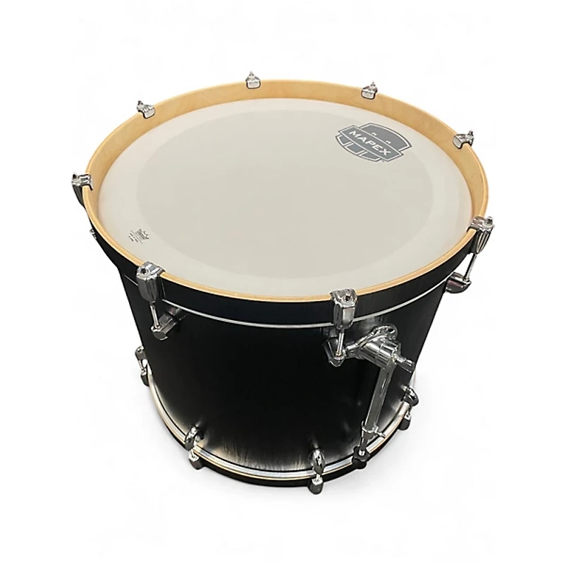 Used Mapex 5 Piece MARS Black Drum Kit