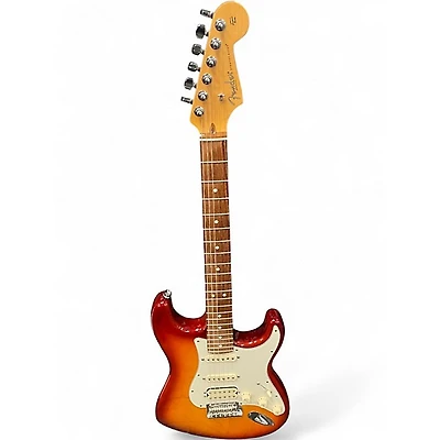 Used Fender American Standard Stratocaster HSS Sienna Sunburst Solid Body Electric Guitar