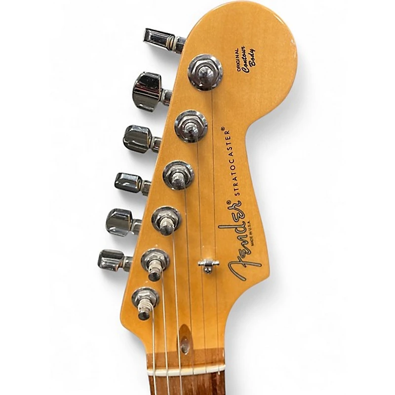 Used Fender American Standard Stratocaster HSS Sienna Sunburst Solid Body Electric Guitar