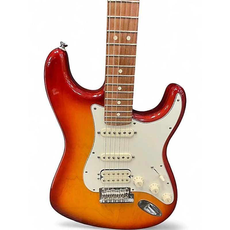 Used Fender American Standard Stratocaster HSS Sienna Sunburst Solid Body Electric Guitar