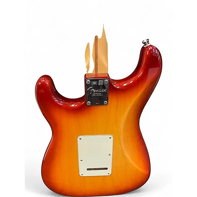 Used Fender American Standard Stratocaster HSS Sienna Sunburst Solid Body Electric Guitar