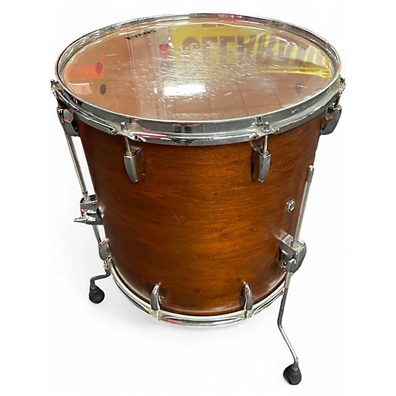 Used Pearl 3 Piece MASTERS CUSTOM EXTRA MAPLE Brown Drum Kit