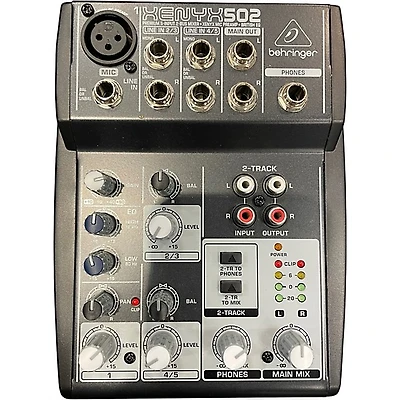 Used Behringer Xenyx 502 Unpowered Mixer