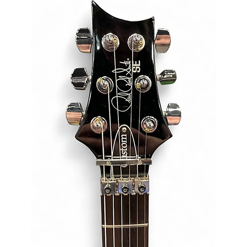 Used PRS SE Custom 24 Trans Charcoal Solid Body Electric Guitar