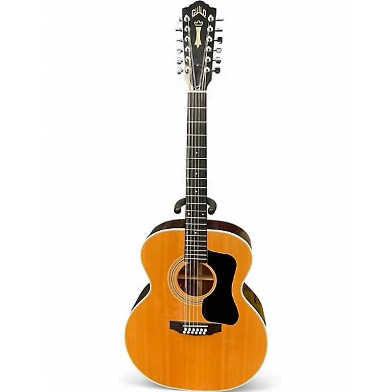 Used Guild F212XL-10T Natural 12 String Acoustic Guitar