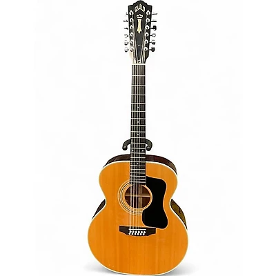 Used Guild F212XL-10T Natural 12 String Acoustic Guitar