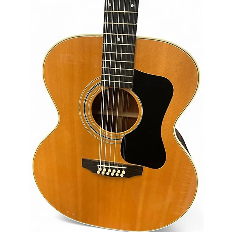 Used Guild F212XL-10T Natural 12 String Acoustic Guitar