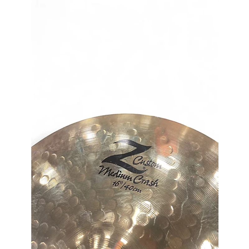 Used Zildjian 16in Z Custom Medium Crash Cymbal