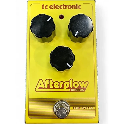 Used TC Electronic Afterglow Chorus Effect Pedal