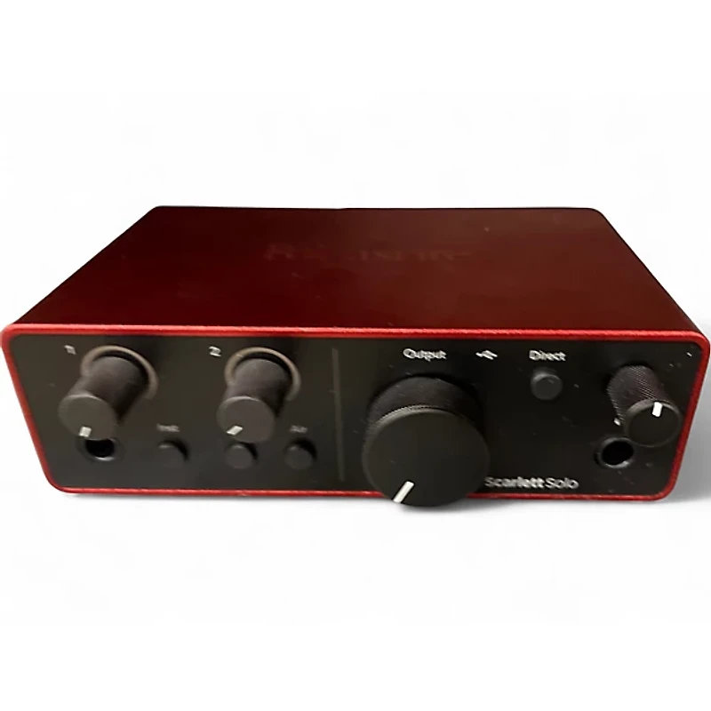 Used Focusrite Scarlett Solo Studio Gen 4 Audio Interface