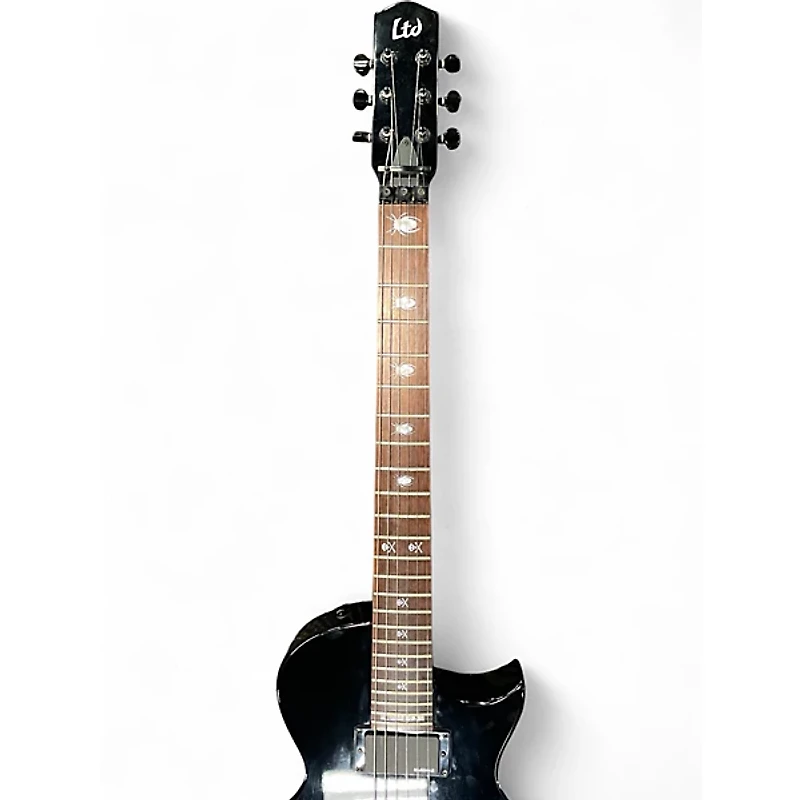Used ESP LTD KH203 Kirk Hammett Signature Black Solid Body Electric Guitar