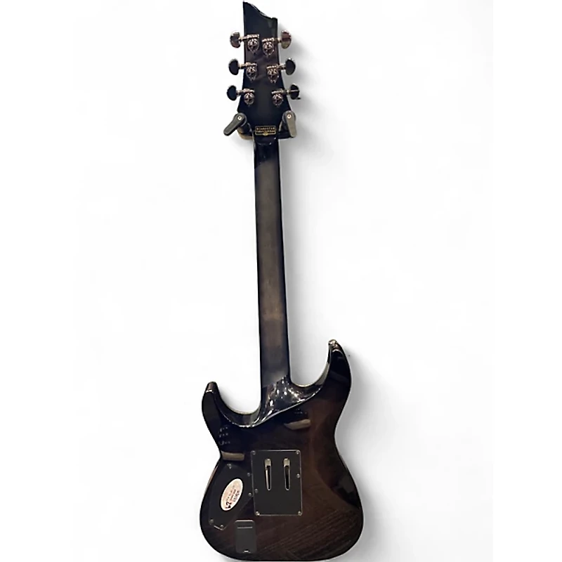 Used Schecter Guitar Research Hellraiser C1 Hybrid FR TRANS BLACK BURST Solid Body Electric Guitar