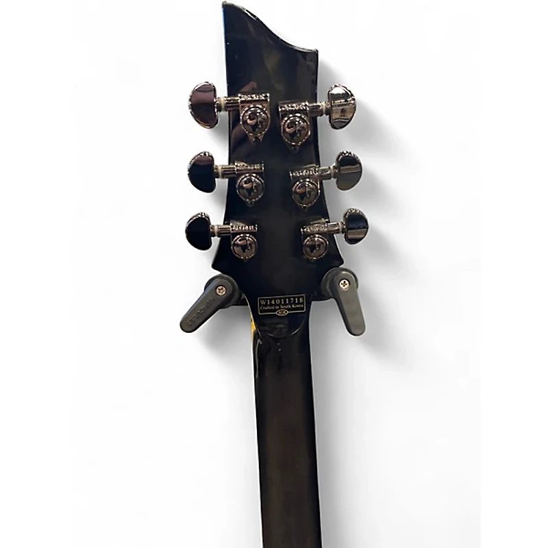 Used Schecter Guitar Research Hellraiser C1 Hybrid FR TRANS BLACK BURST Solid Body Electric Guitar