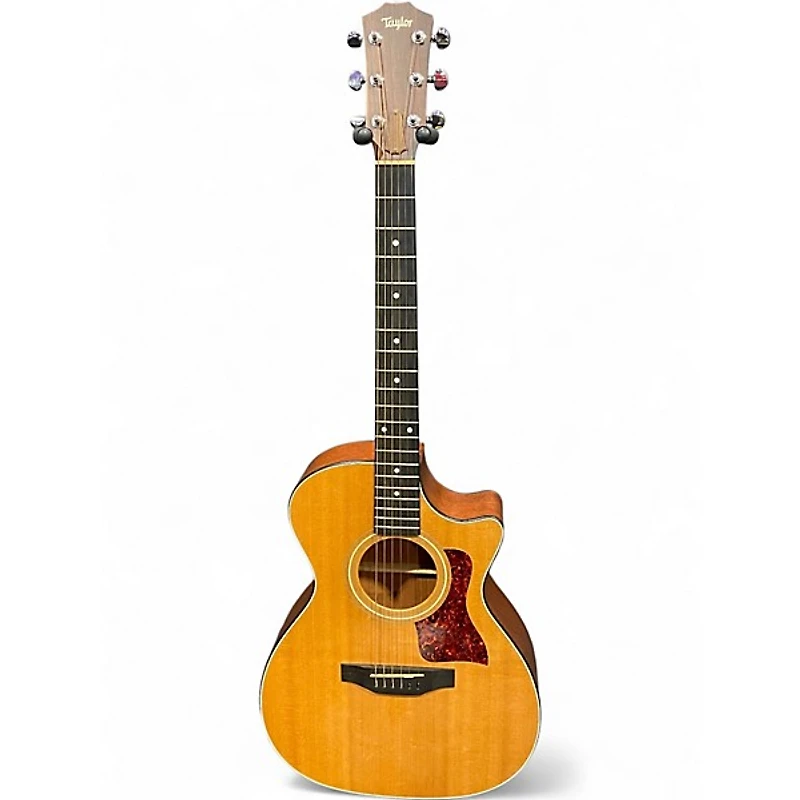 Used Taylor 412CE Natural Acoustic Electric Guitar