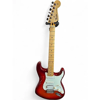 Used Fender Standard Stratocaster aged cherry burst Solid Body Electric Guitar