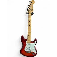 Used Fender Standard Stratocaster aged cherry burst Solid Body Electric Guitar