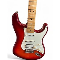 Used Fender Standard Stratocaster aged cherry burst Solid Body Electric Guitar